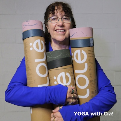 YOGA with Cia! Mat Bundle